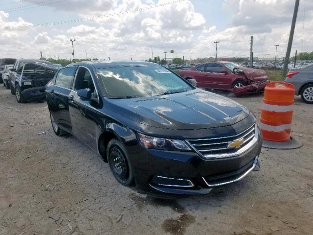 2G1125S35E9277168 - 2014 CHEVROLET IMPALA LT BLACK photo 1