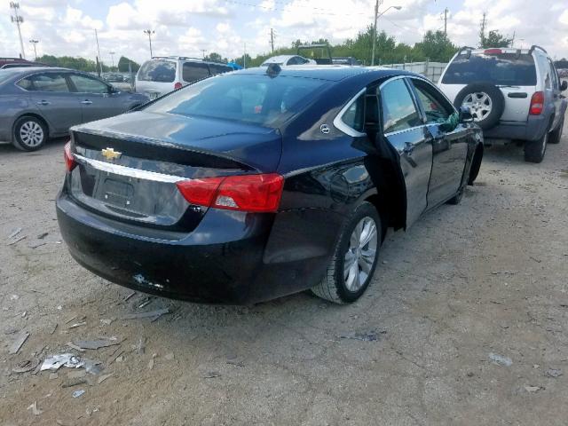 2G1125S35E9277168 - 2014 CHEVROLET IMPALA LT BLACK photo 4