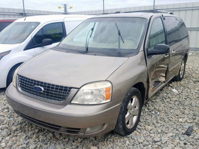 2FMZA58226BA35228 - 2006 FORD FREESTAR L BEIGE photo 2