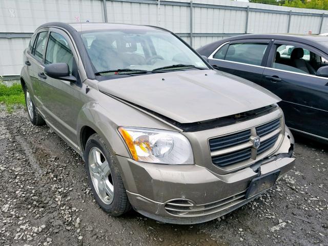 1B3HB28B88D681125 - 2008 DODGE CALIBER TAN photo 1