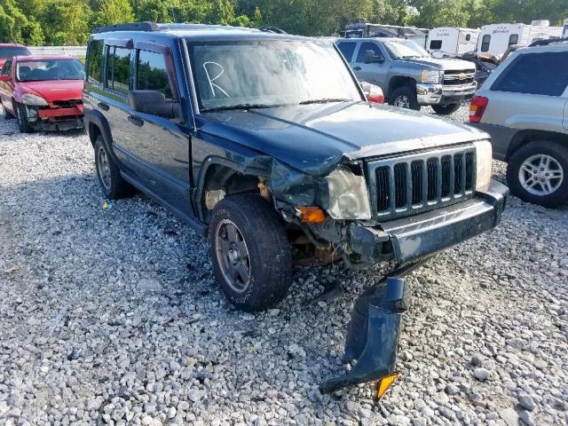 1J8HG48K06C122823 - 2006 JEEP COMMANDER 绿色 照片 1