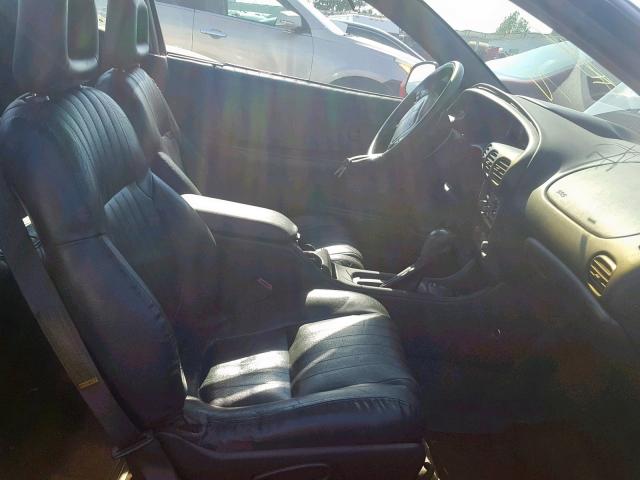 1G2WP12K7XF279436 - 1999 PONTIAC GRAND PRIX BLACK photo 5