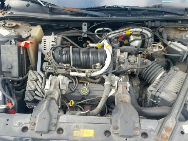 1G2WP12K7XF279436 - 1999 PONTIAC GRAND PRIX BLACK photo 7