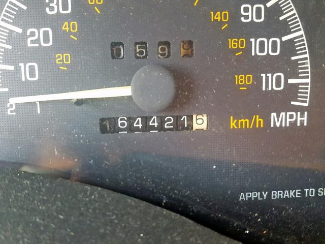 1G2WP12K7XF279436 - 1999 PONTIAC GRAND PRIX BLACK photo 8