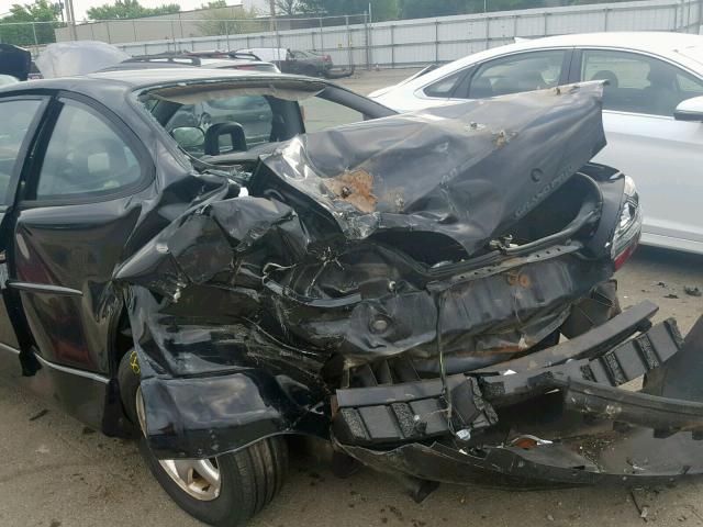 1G2WP12K7XF279436 - 1999 PONTIAC GRAND PRIX BLACK photo 9