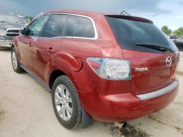 JM3ER293070104137 - 2007 MAZDA CX-7 RED photo 3