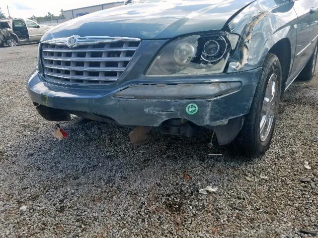 2A4GM68406R683436 - 2006 CHRYSLER PACIFICA T TURQUOISE photo 10