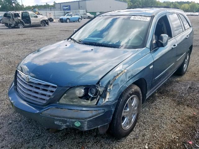 2A4GM68406R683436 - 2006 CHRYSLER PACIFICA T TURQUOISE photo 2