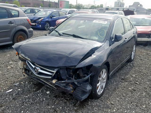 JH4CL96826C014235 - 2006 ACURA TSX BLACK photo 2