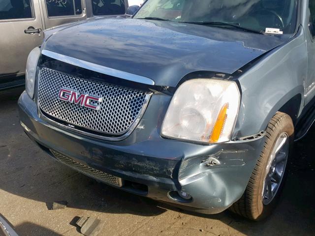 1GKFK63848J109869 - 2008 GMC YUKON DENA GREEN photo 10