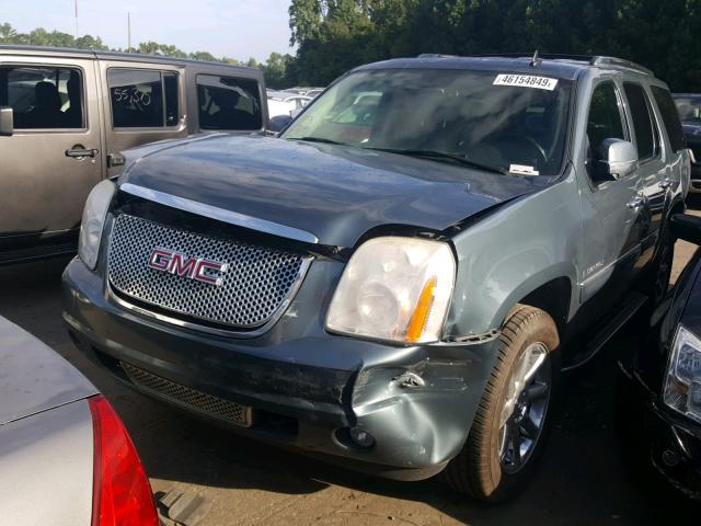 1GKFK63848J109869 - 2008 GMC YUKON DENA GREEN photo 2