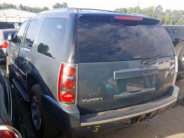 1GKFK63848J109869 - 2008 GMC YUKON DENA GREEN photo 3