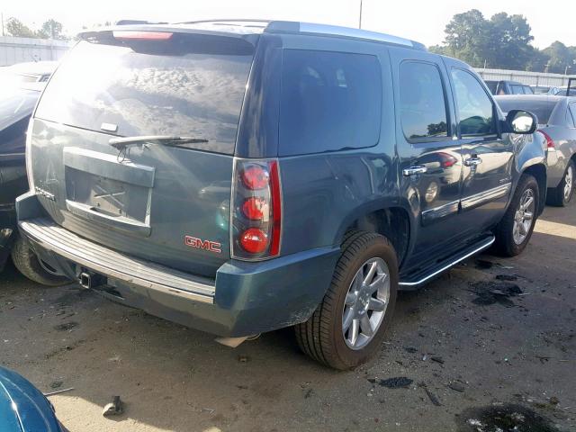 1GKFK63848J109869 - 2008 GMC YUKON DENA GREEN photo 4