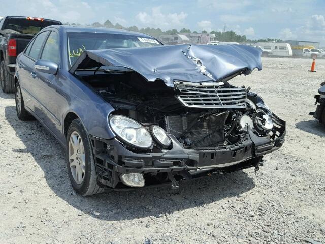 WDBUF65J44A390541 - 2004 MERCEDES-BENZ E 320 BLUE photo 1