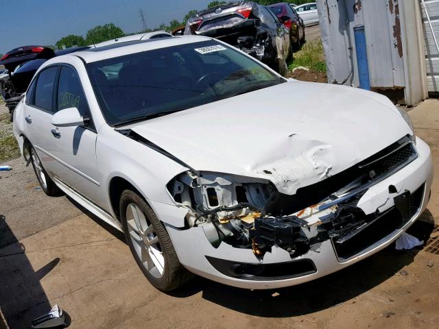 2G1WC5E35C1236047 - 2012 CHEVROLET IMPALA LTZ WHITE photo 1