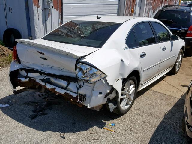 2G1WC5E35C1236047 - 2012 CHEVROLET IMPALA LTZ WHITE photo 4