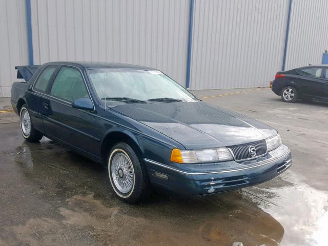 1MEPM6046NH640665 - 1992 MERCURY COUGAR LS GREEN photo 1