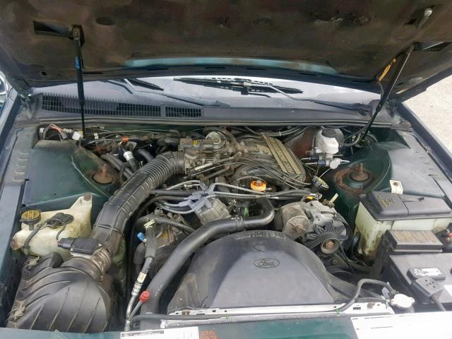 1MEPM6046NH640665 - 1992 MERCURY COUGAR LS GREEN photo 7