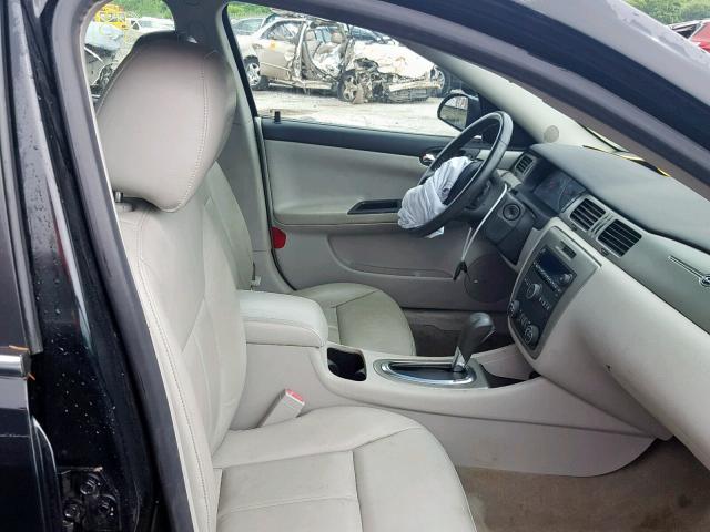 2G1WD58C089288459 - 2008 CHEVROLET IMPALA SUP შავი ფოტო 5