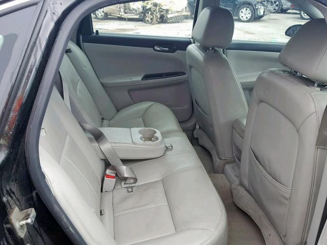 2G1WD58C089288459 - 2008 CHEVROLET IMPALA SUP შავი ფოტო 6