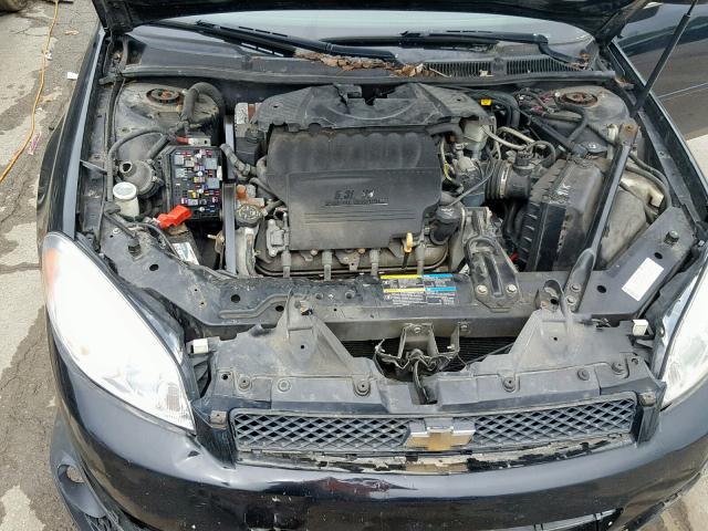 2G1WD58C089288459 - 2008 CHEVROLET IMPALA SUP შავი ფოტო 7