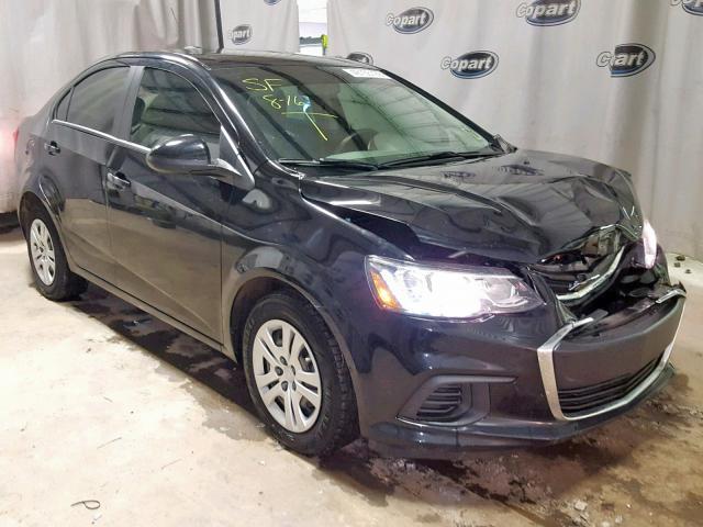 1G1JB5SHXH4137006 - 2017 CHEVROLET SONIC LS 黑色 照片 1