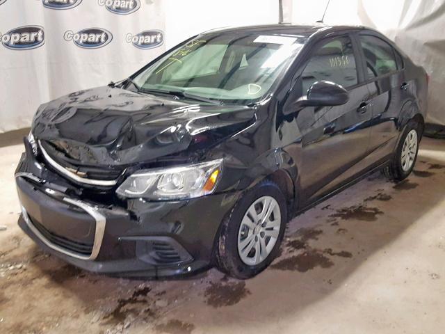 1G1JB5SHXH4137006 - 2017 CHEVROLET SONIC LS 黑色 照片 2