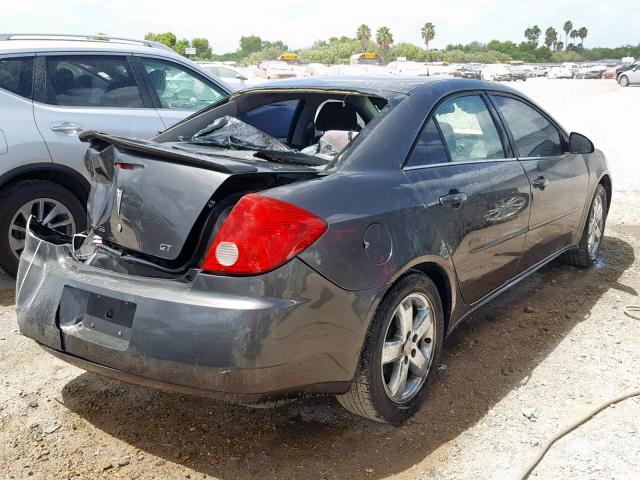 1G2ZH528854120679 - 2005 PONTIAC G6 GT CHARCOAL photo 4