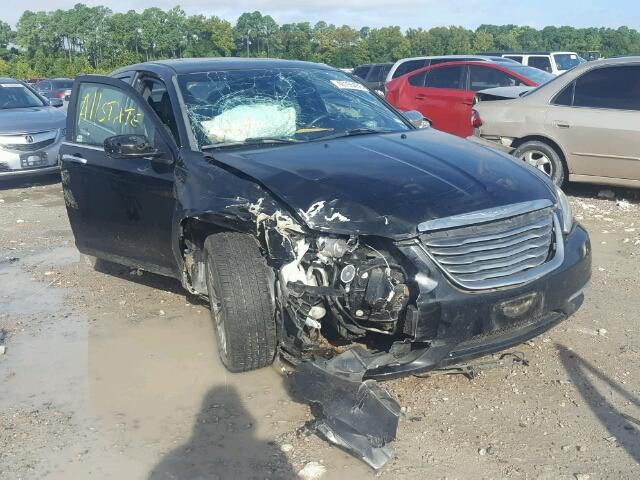 1C3CCBCG9CN159376 - 2012 CHRYSLER 200 LIMITE BLACK photo 1