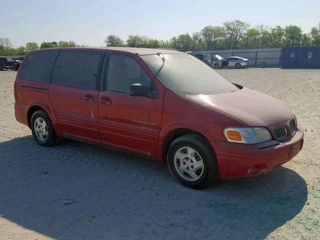 1GMDX03E8WD288982 - 1998 PONTIAC TRANS SPOR RED photo 1