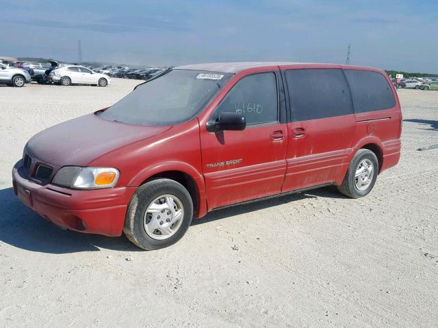 1GMDX03E8WD288982 - 1998 PONTIAC TRANS SPOR RED photo 2