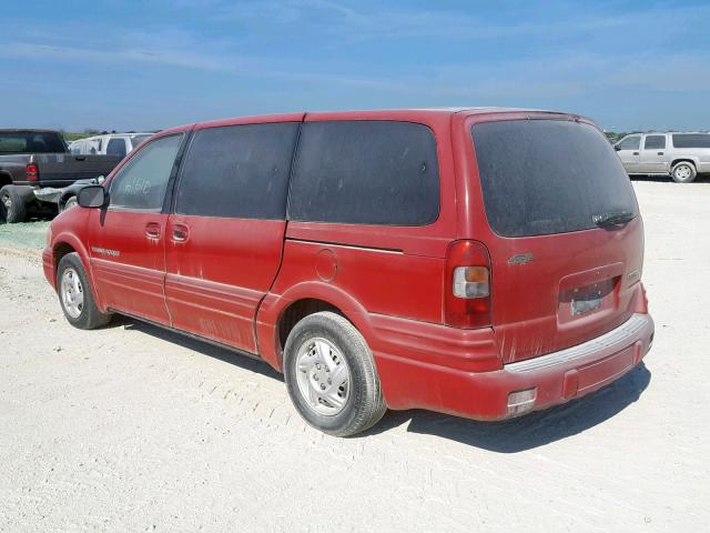 1GMDX03E8WD288982 - 1998 PONTIAC TRANS SPOR RED photo 3