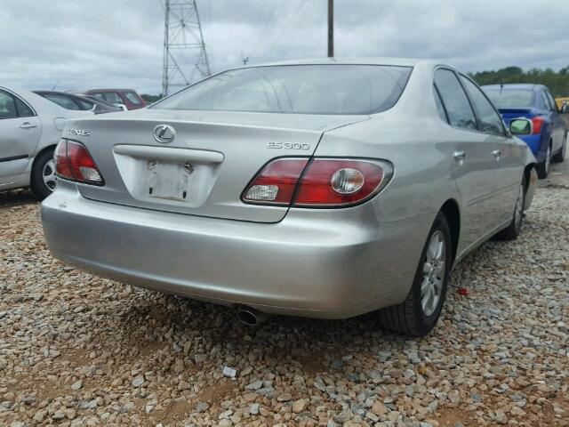 JTHBF30G736009719 - 2003 LEXUS ES 300 GRAY photo 4