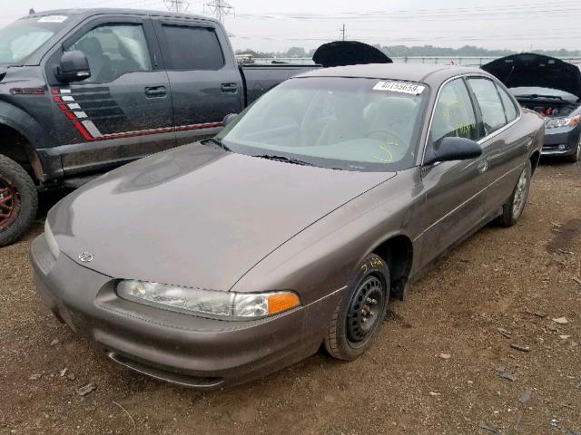 1G3WH52H71F180675 - 2001 OLDSMOBILE INTRIGUE G GRAY photo 2