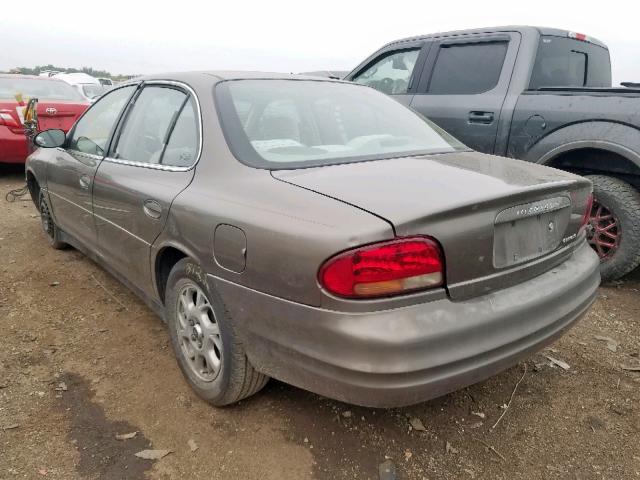 1G3WH52H71F180675 - 2001 OLDSMOBILE INTRIGUE G GRAY photo 3