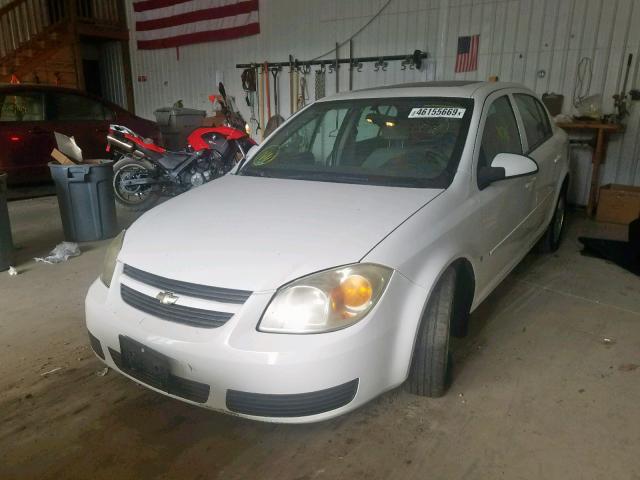 1G1AL55FX77415004 - 2007 CHEVROLET COBALT LT WHITE photo 2