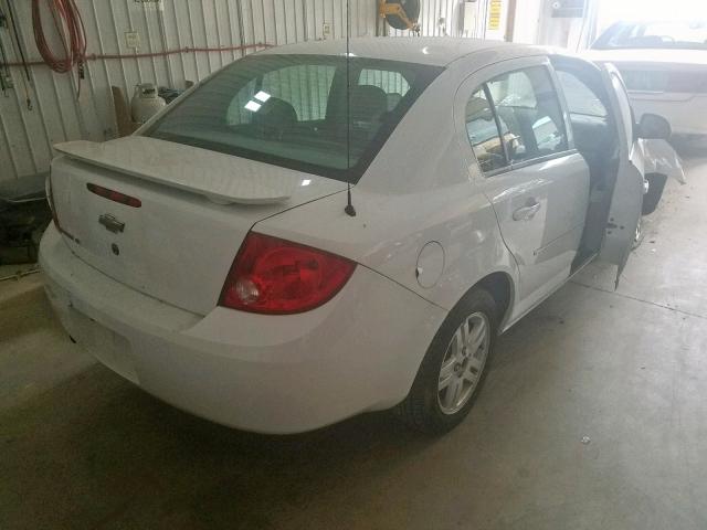 1G1AL55FX77415004 - 2007 CHEVROLET COBALT LT WHITE photo 4