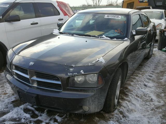 2B3CA3CV2AH227434 - 2010 DODGE CHARGER SX GRAY photo 2