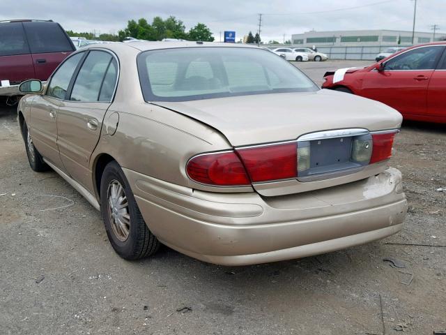 1G4HP52K65U266774 - 2005 BUICK LESABRE CU BEIGE photo 3