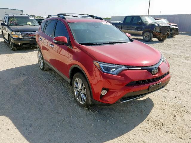 2T3YFREV3HW391856 - 2017 TOYOTA RAV4 LIMIT RED photo 1