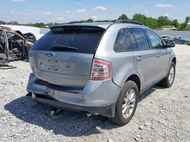 2FMDK38C97BA65557 - 2007 FORD EDGE SEL SILVER photo 4