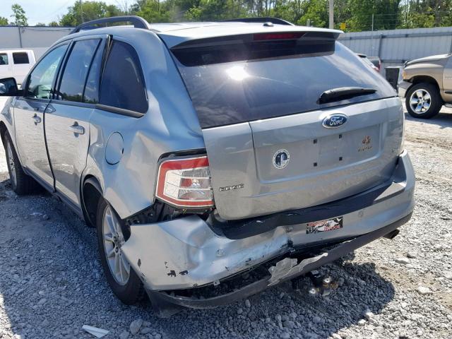 2FMDK38C97BA65557 - 2007 FORD EDGE SEL SILVER photo 9