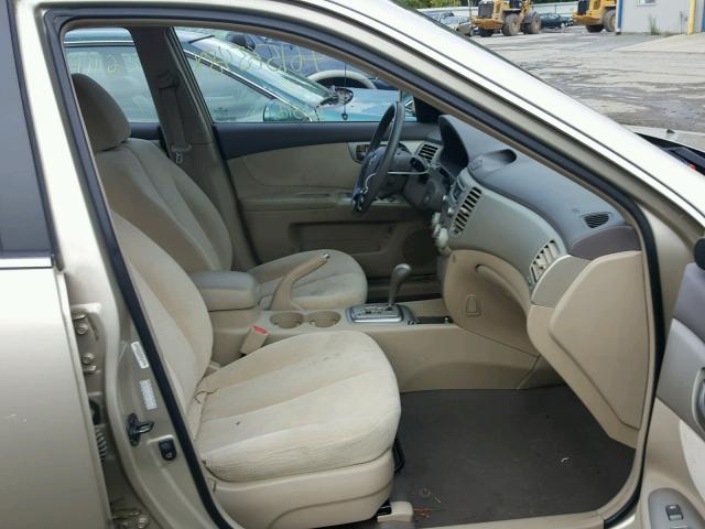 KNAGE123475120746 - 2007 KIA OPTIMA LX TAN photo 5