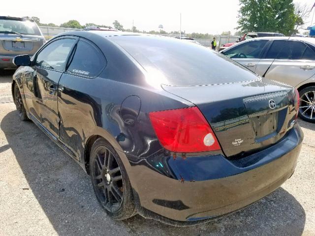JTKDE177X60130221 - 2006 TOYOTA SCION TC შავი ფოტო 3