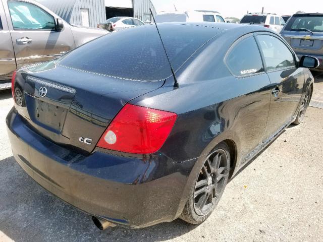 JTKDE177X60130221 - 2006 TOYOTA SCION TC შავი ფოტო 4