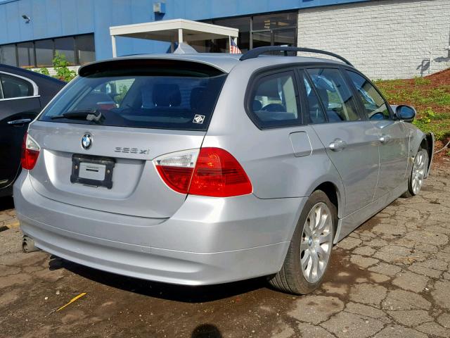 WBAVT73528FV29422 - 2008 BMW 328 XIT SILVER photo 4