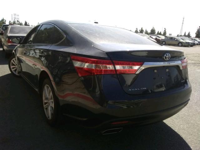 4T1BK1EB9FU149894 - 2015 TOYOTA AVALON XLE TURQUOISE photo 3