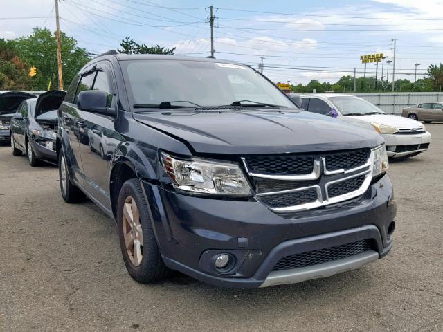 3D4PG1FG4BT547544 - 2011 DODGE JOURNEY MA BLACK photo 1