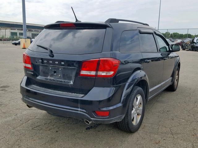 3D4PG1FG4BT547544 - 2011 DODGE JOURNEY MA BLACK photo 4