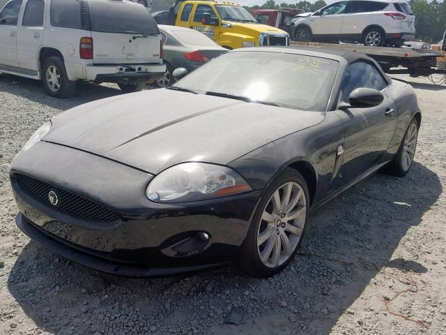 SAJWA44B295B28156 - 2009 JAGUAR XK BLACK photo 2